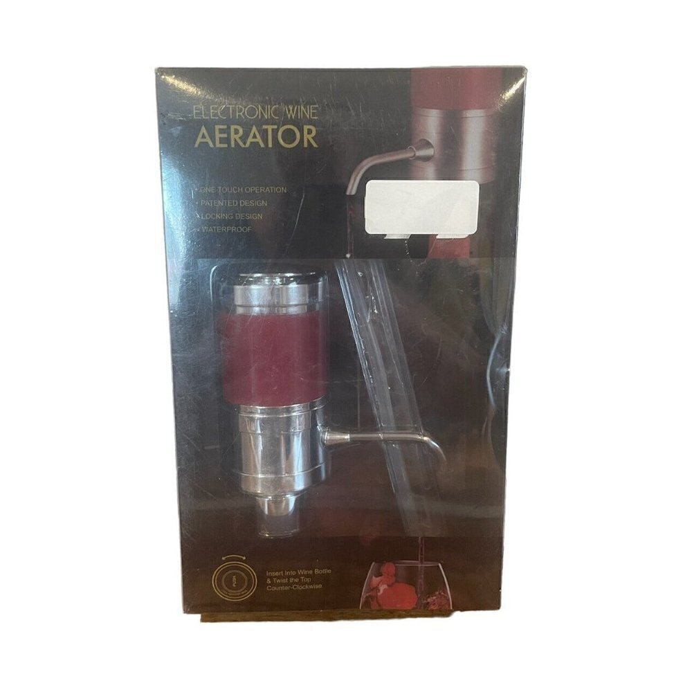 Electronic Wine Aerator Dispenser Air Pressure System Decanter
